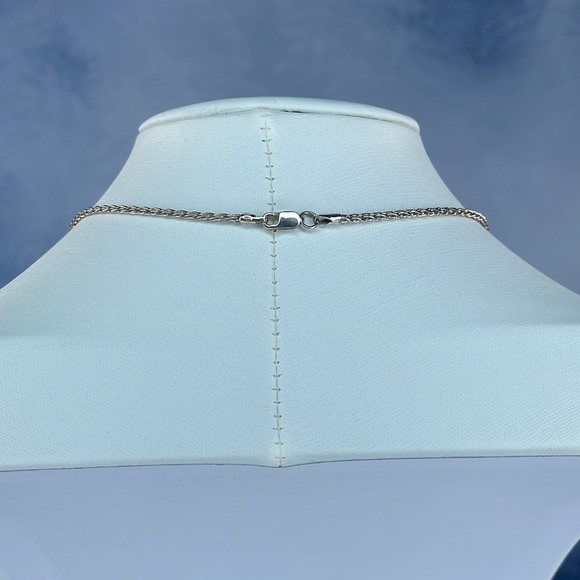 Silver 925 Infinity Crystal Necklace - Picture 6 of 9